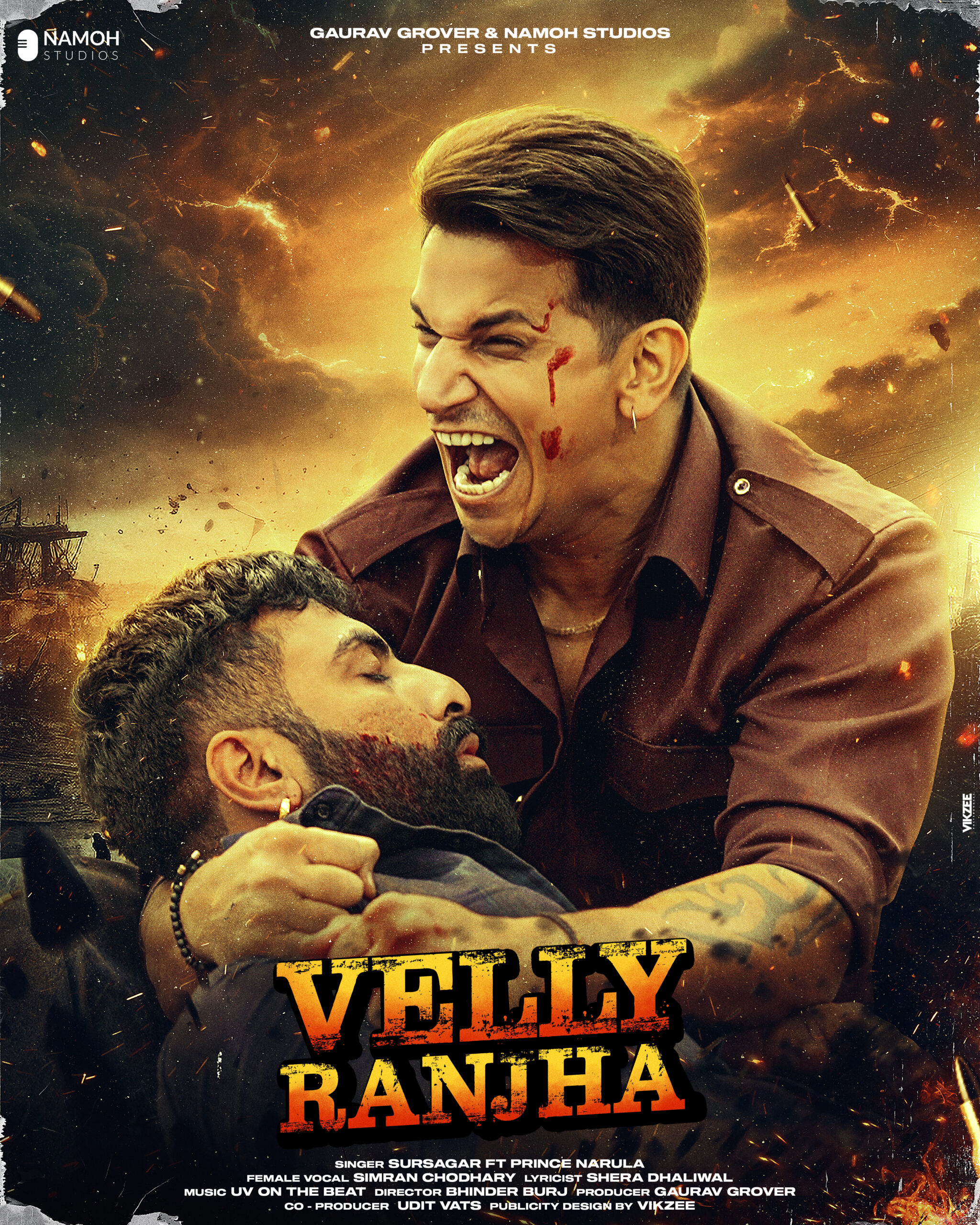 08_Ranjha_Shera & Prince_Poster